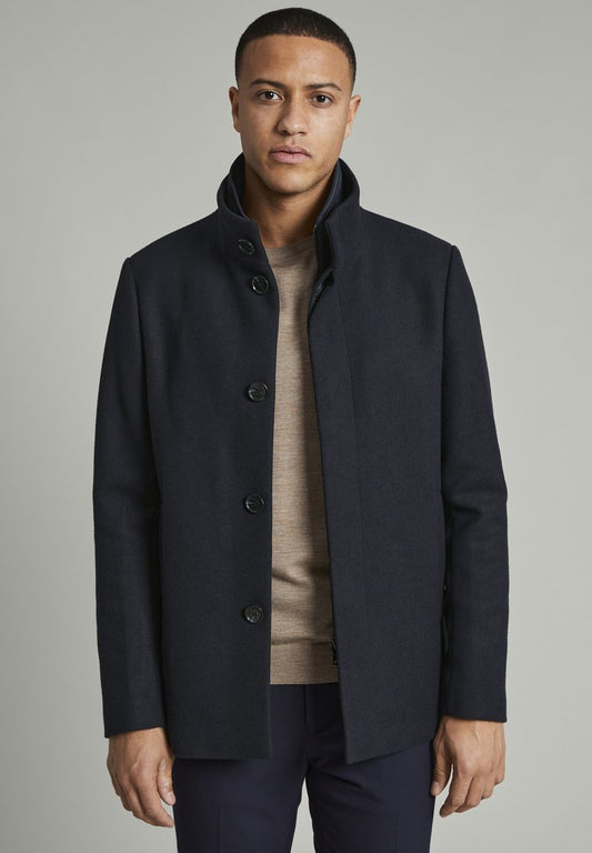 Matinique HARVEY - Kurzmantel - Dark Navy