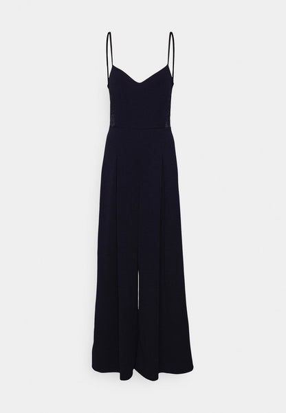 Wal G LANEY LACE WIDE LEG - Jumpsuit - Navy Blue