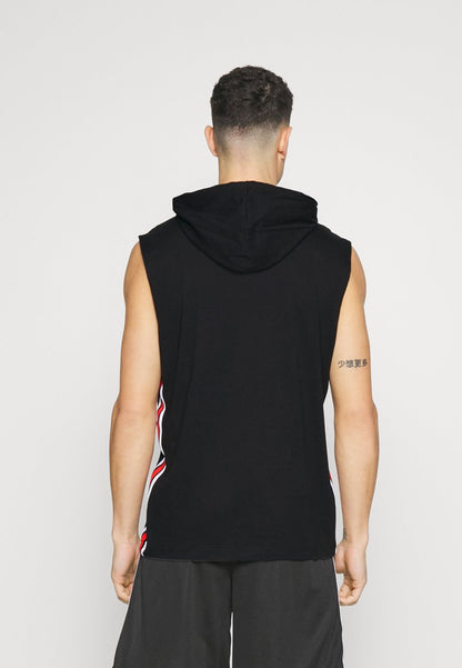 Champion SLEEVELESS HOODED - T-Shirt Print - Black