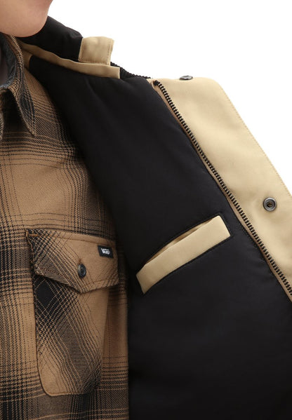 Vans DRILL CHORE - Kurzmantel - Medium Brown