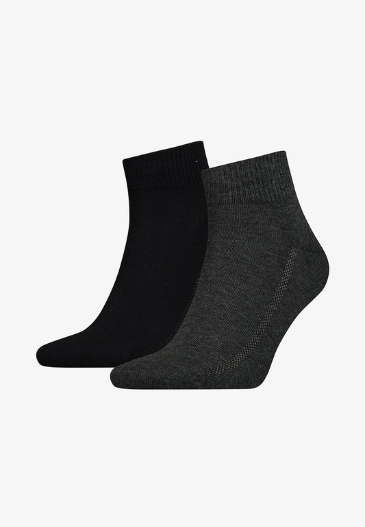  MID CUT 2 PACK - Socken - Antrazit
