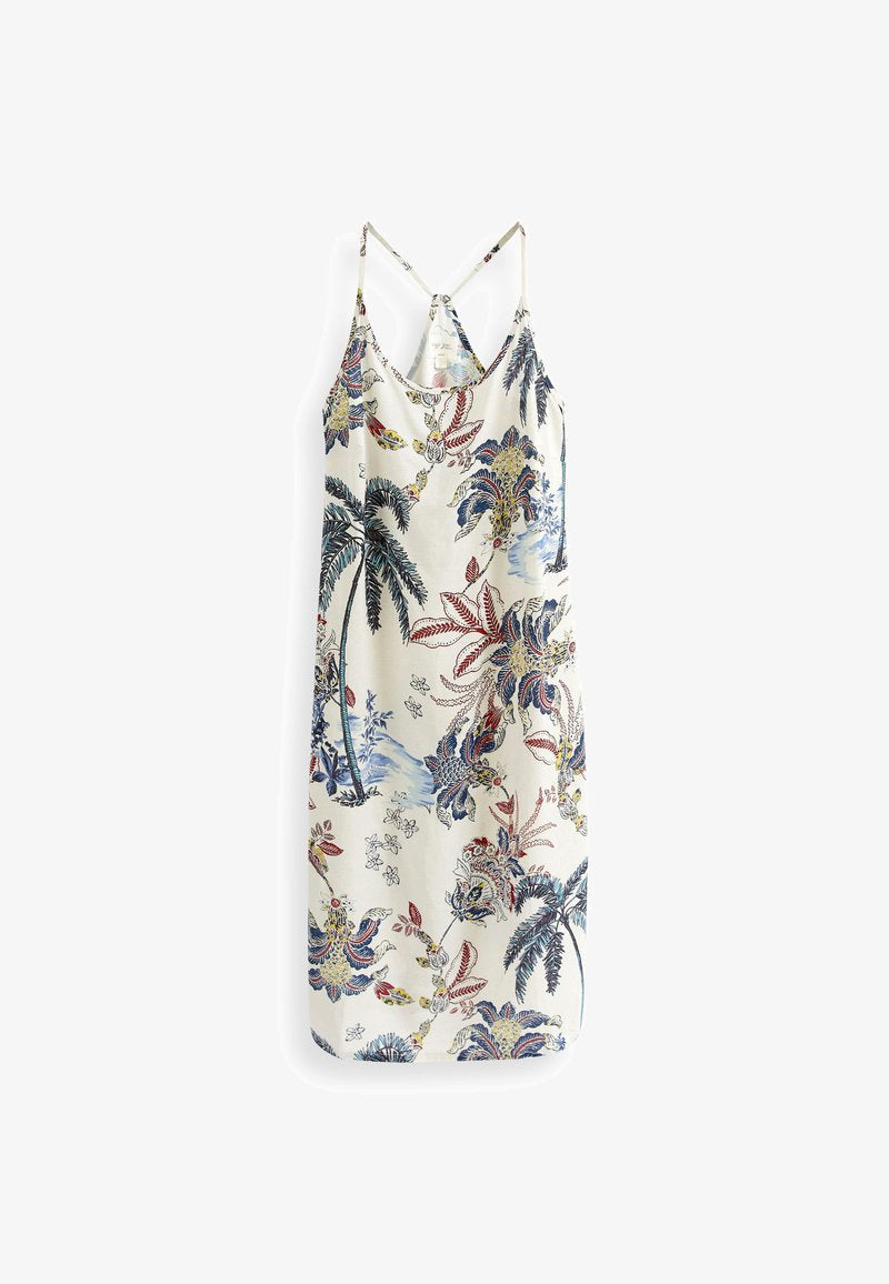 Next PALM TREE STANDARD - Nachthemd - Cream