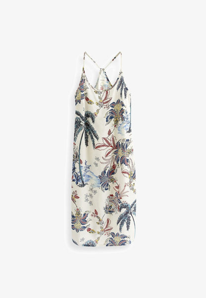 Next PALM TREE STANDARD - Nachthemd - Cream