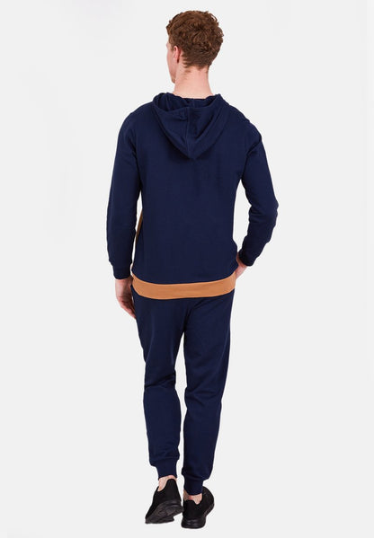 LONG SLEEVE SET - Nachtwäsche Set - Navy Blue