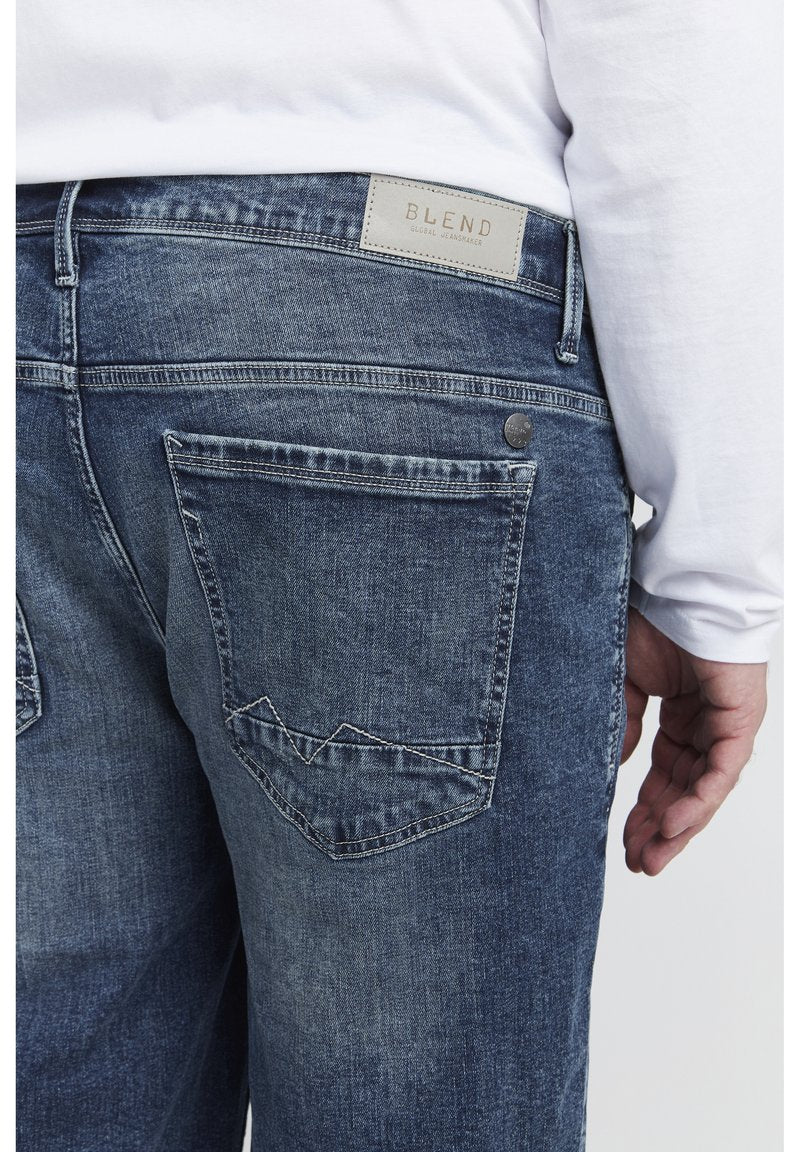 Blend BT DENON - Jeans Shorts - Denim Middleblue