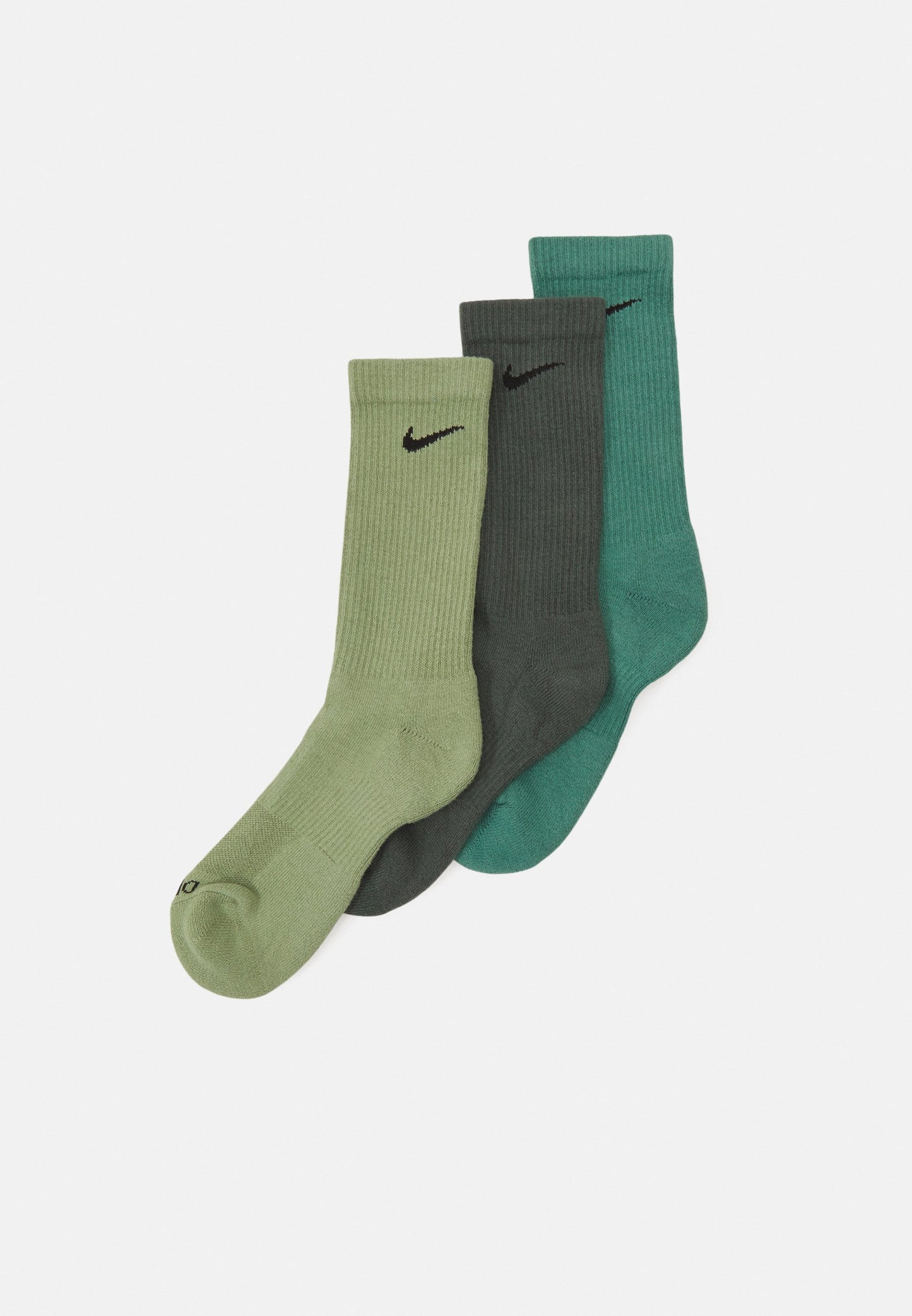 Nike Performance EVERYDAY PLUS CUSH CREW UNISEX 3 PACK - Sports Socks - Mineral Clay/rose Whisper/pearl White/black