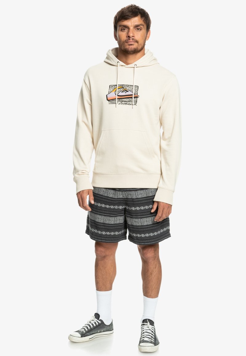 Quiksilver RETRO FADE - Kapuzenpullover - Birch