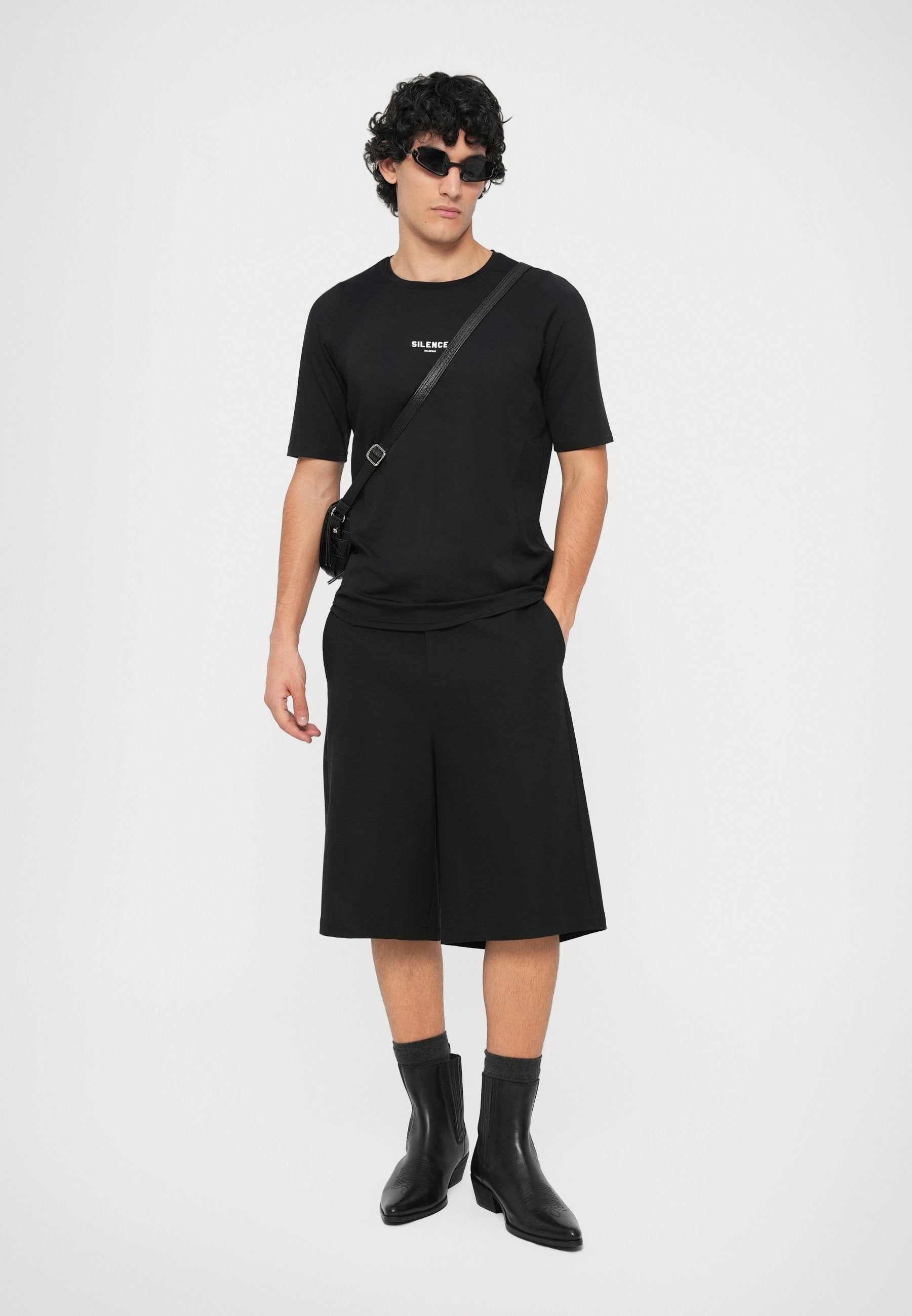 Han Kjøbenhavn TEE - Print T-shirt - Anthracite Black