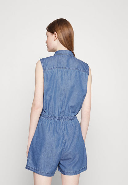 ONLY ONLMILEN PLAYSUIT - Jumpsuit - Medium Blue Denim