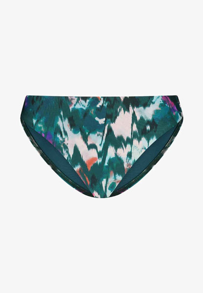 Cyell Bikini-Hose - Ikat Teal