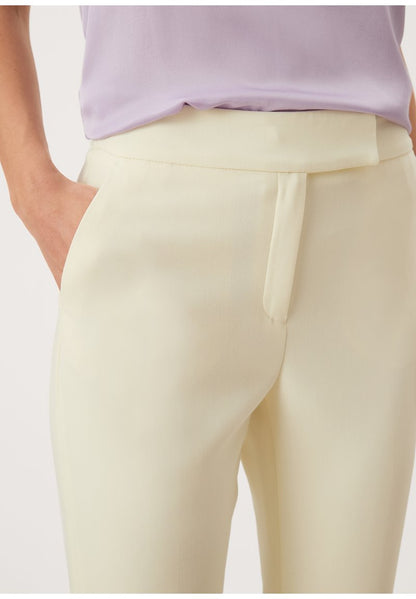 S.Oliver BLACK LABEL Stoffhose - Light Yellow