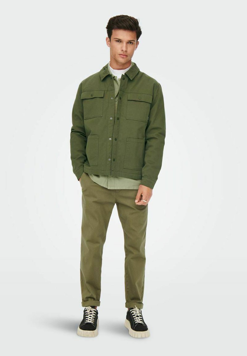 Only & Sons ONSMARVIN JACKET - Leichte Jacke - Olive Night