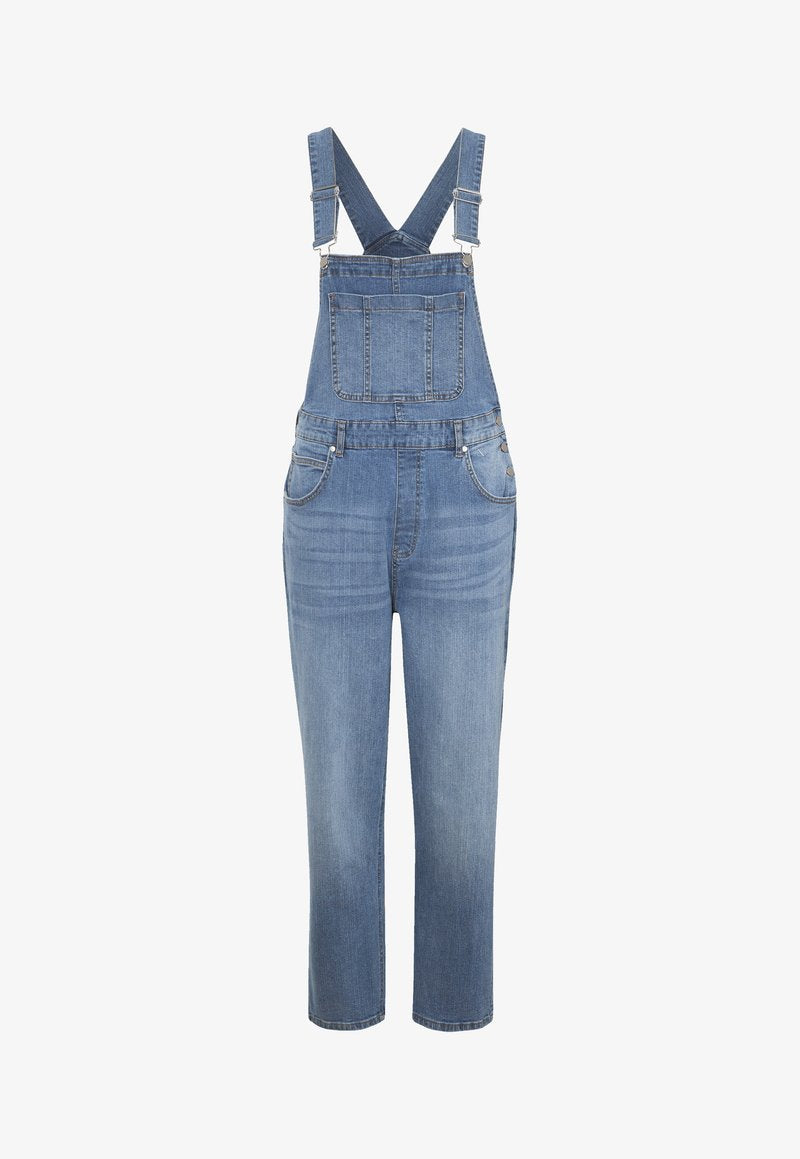 Latzhose - Light Blue Denim