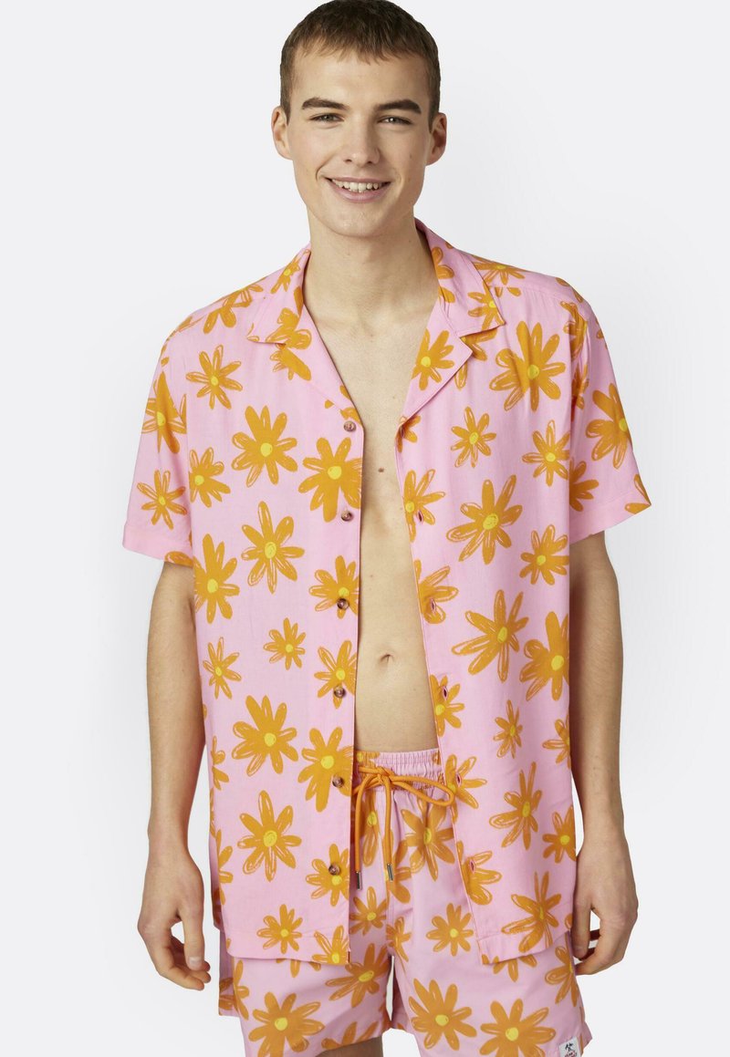  HUNKY IN BRIGHT FLOWER PRINT - Badeshorts - Pink