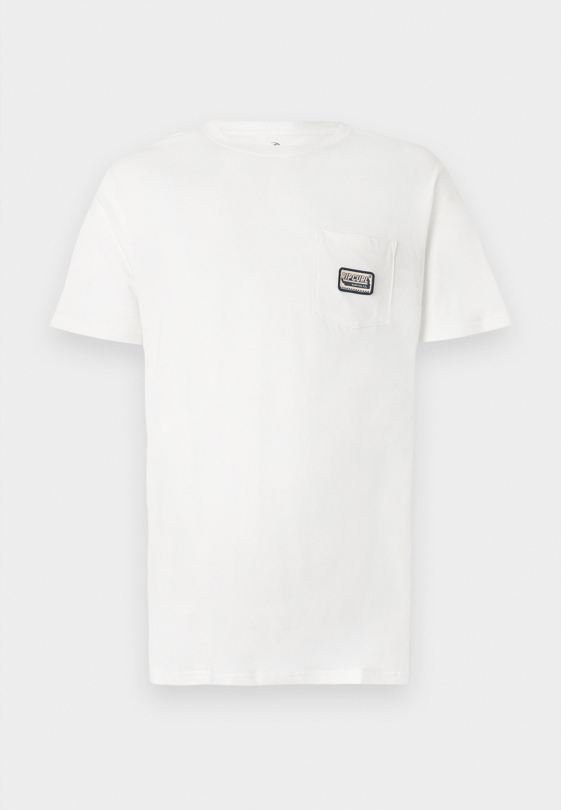 Rip Curl SPORTLINE BADGE TEE UNISEX - Print T-shirt - Bone