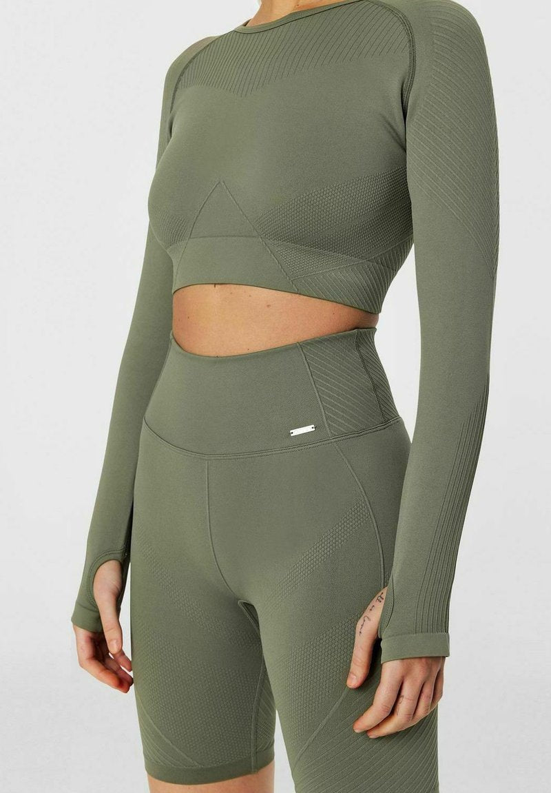  MOTION SEAMLESS BIKER - Shorts - Olive