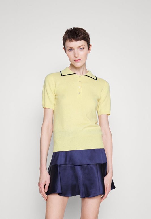  SHORTSLEEVE - Strickpullover - Yellow