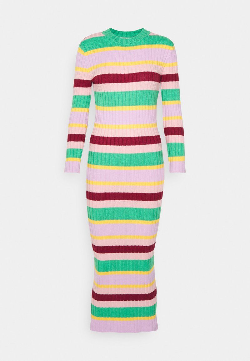  YASPEREGRINE DRESS - Strickkleid - Jelly Bean Multicolor