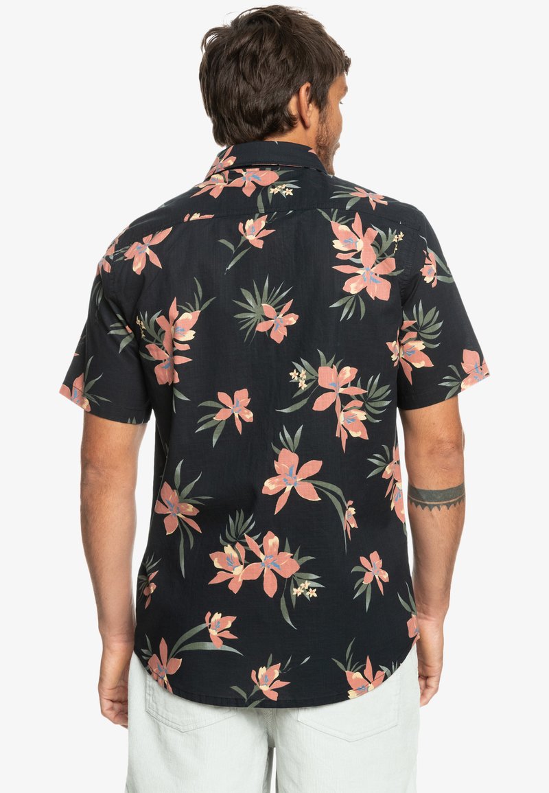 Quiksilver HOLIDAZED - KURZÄRMLIGES - Hemd - Black Holidazed