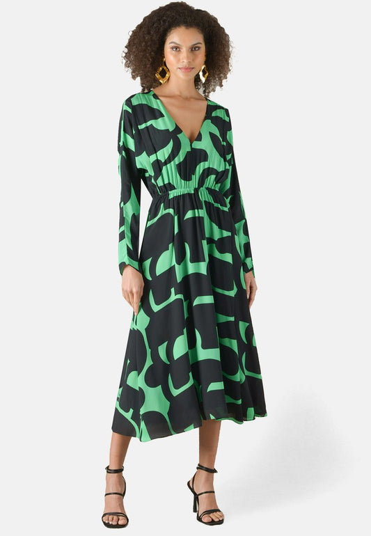  ABSTRACT - Freizeitkleid - Green