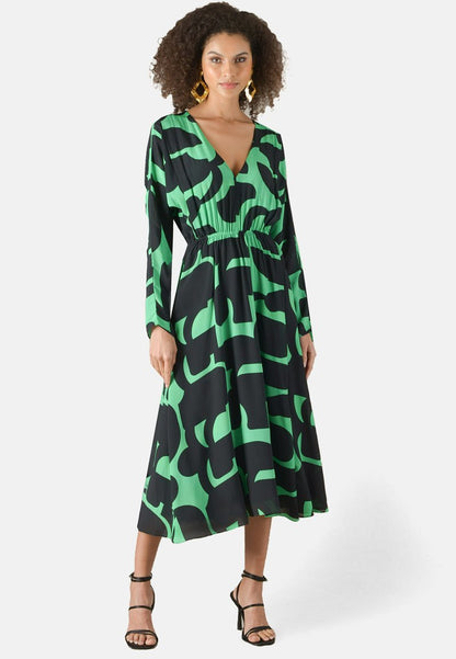  ABSTRACT - Freizeitkleid - Green