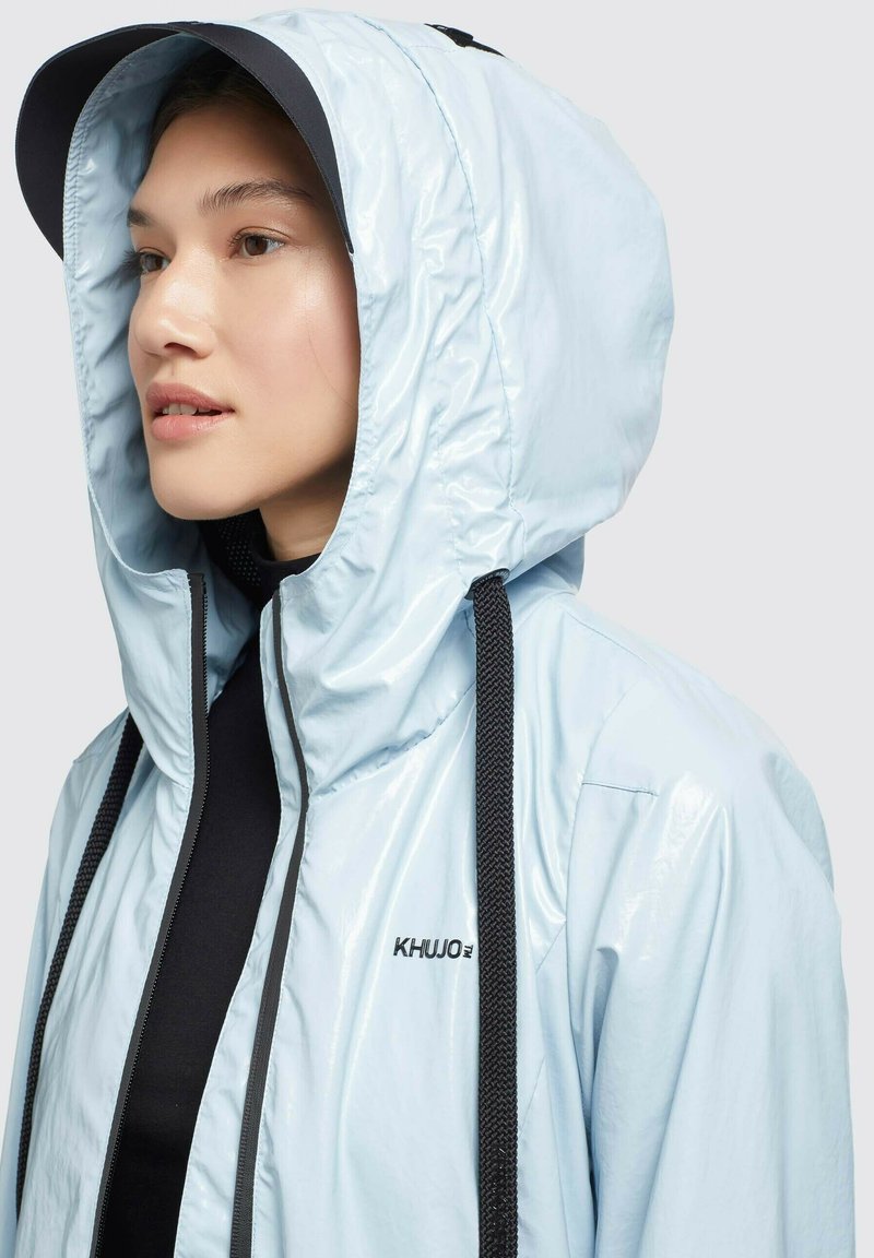 Khujo SOMIA - Regenjacke / Wasserabweisende Jacke - Hellblau