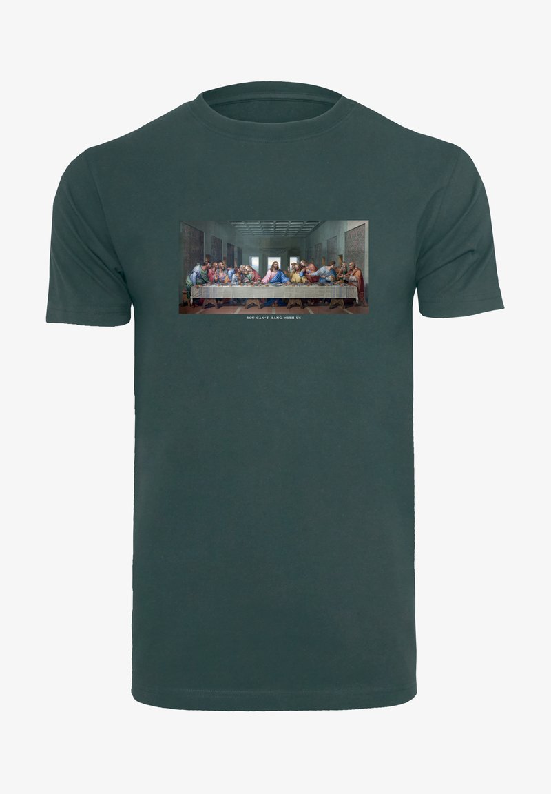 Mister Tee CANT HANG WITH US - T-Shirt Print - Sand
