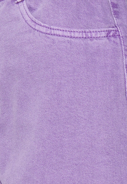 Edc By Esprit Jeans Shorts - Purple