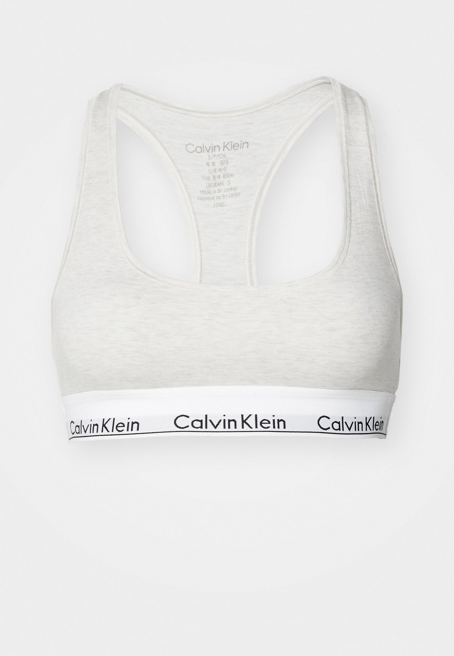 CALVIN KLEIN UNDERWEAR UNLINED BRALETTE ICON COTTON MODAL - Bustier - Black