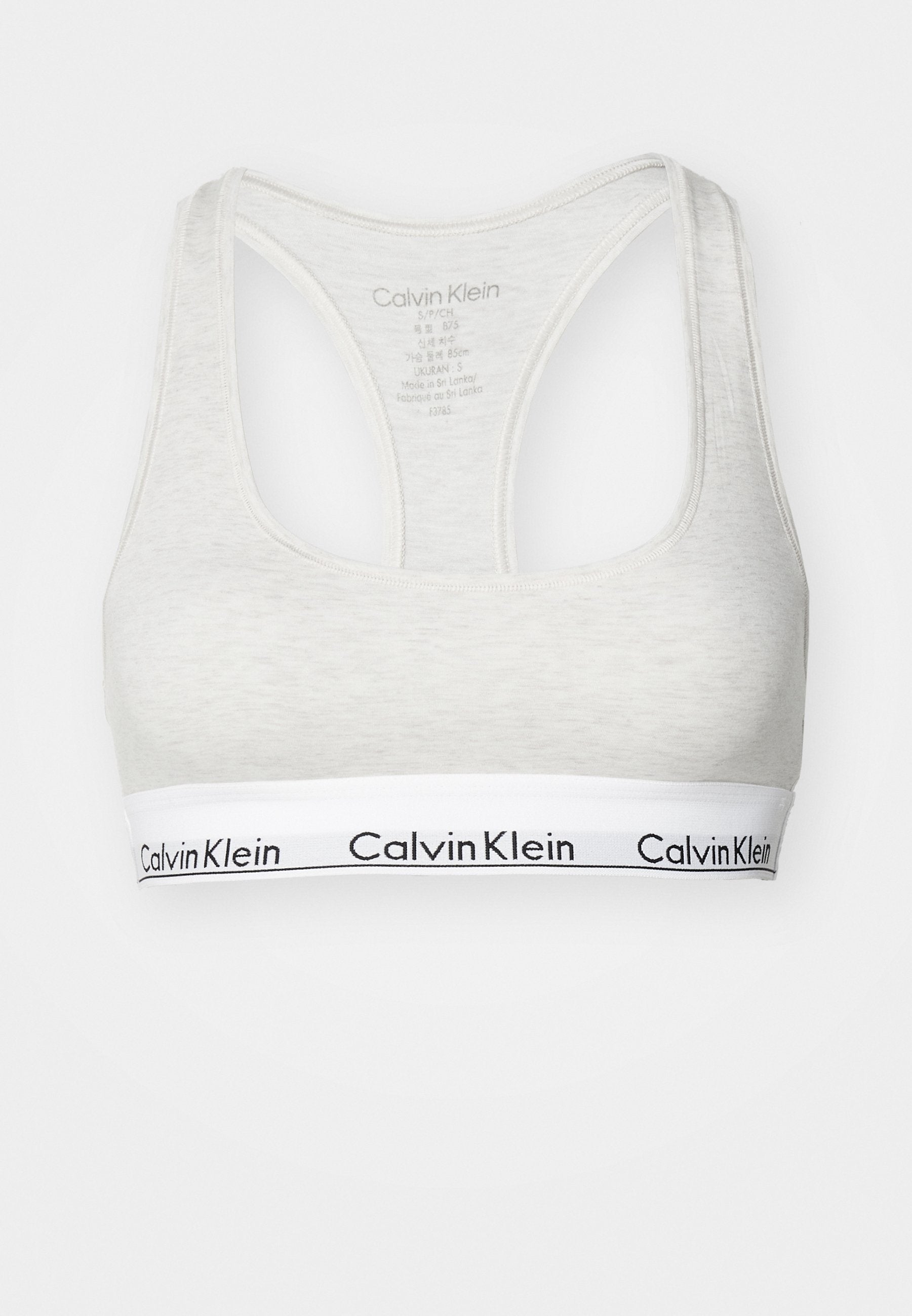 CALVIN KLEIN UNDERWEAR UNLINED BRALETTE ICON COTTON MODAL - Bustier - Black