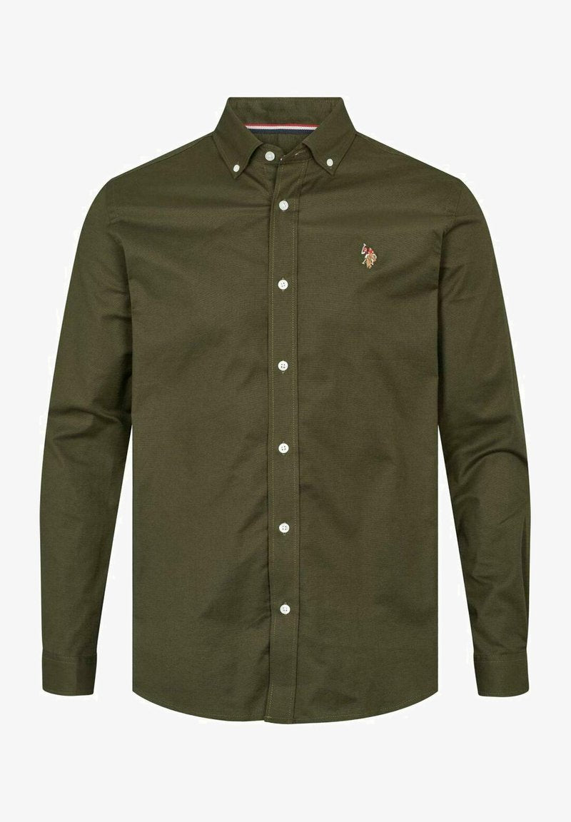 U.S. Polo Assn. ERLIN SLIM - Hemd - Forest Night