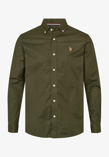 U.S. Polo Assn. ERLIN SLIM - Hemd - Forest Night