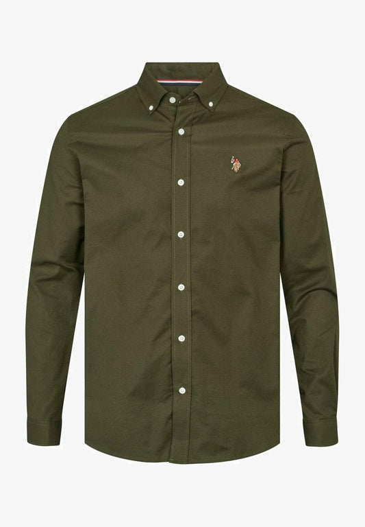 U.S. Polo Assn. ERLIN SLIM - Hemd - Forest Night