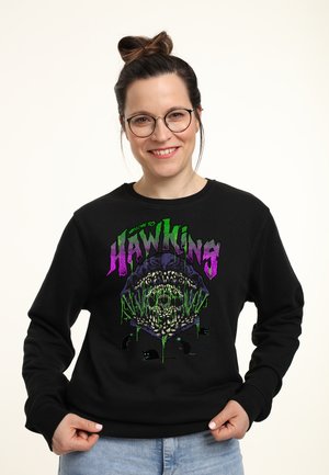 Henry Tiger SLEEPING BEAUTY SHE RUNS THE SHOW - Sweatshirt - Black
