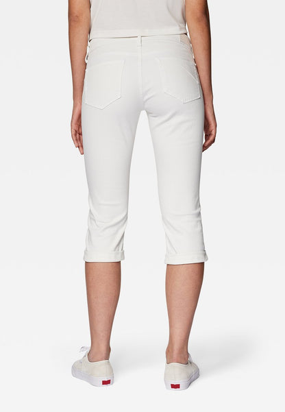 Mavi ALMA - Jeans Shorts - White Str
