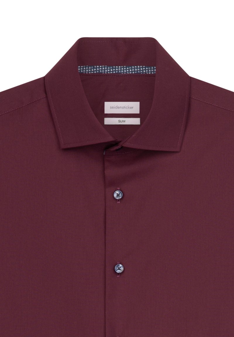 Seidensticker SPREAD PATCH - Businesshemd - Bordeaux