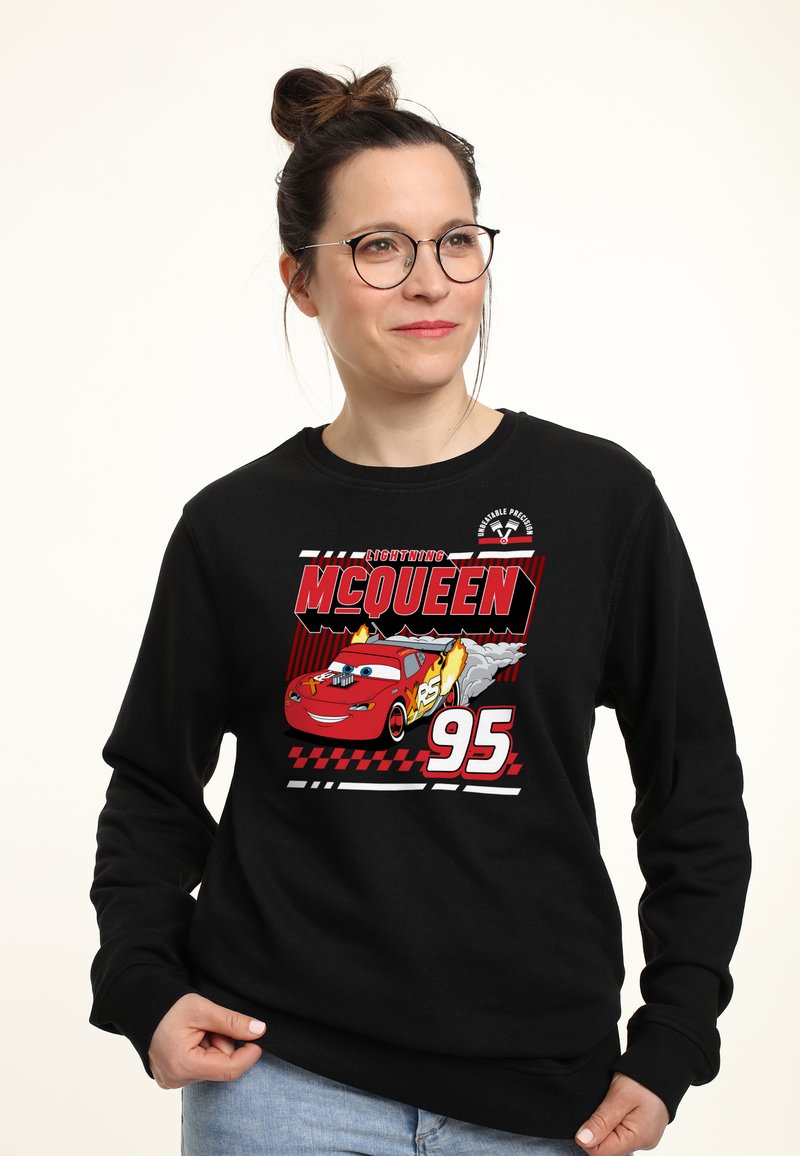 Henry Tiger CARS 2 MCQUEENS DRAG - Sweatshirt - Black