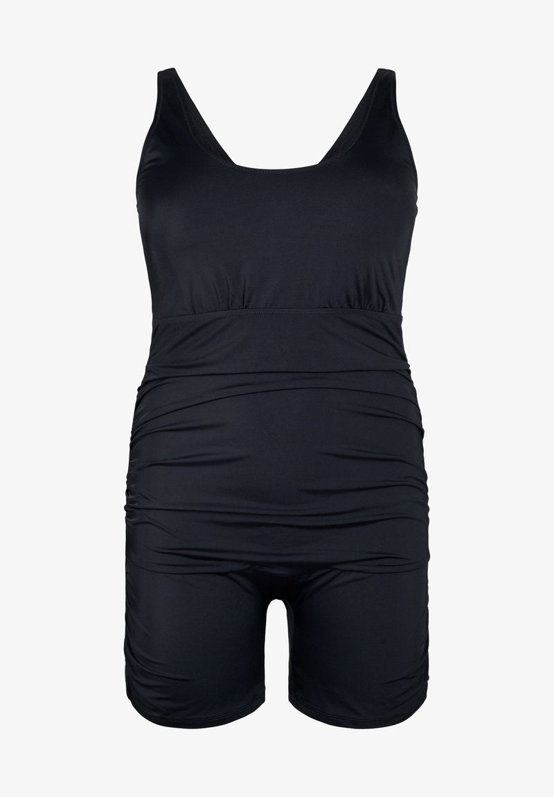 Zizzi WITH LEGS - Badeanzug - Black