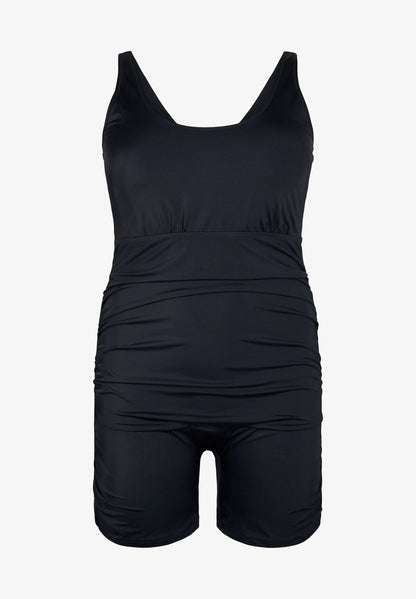 Zizzi WITH LEGS - Badeanzug - Black