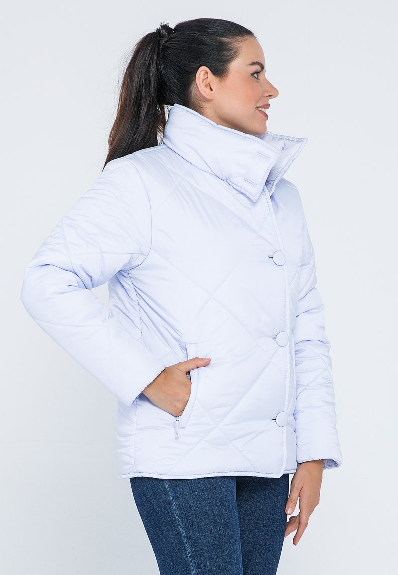  MIT STEHKRAGEN - Winterjacke - Lilac