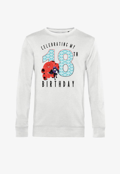 Henry Tiger BIG HERO 6 MOVIE BAYMAX 18 YEARS - Sweatshirt - White