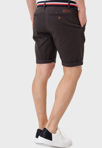 Indicode Jeans Shorts - Anthracite