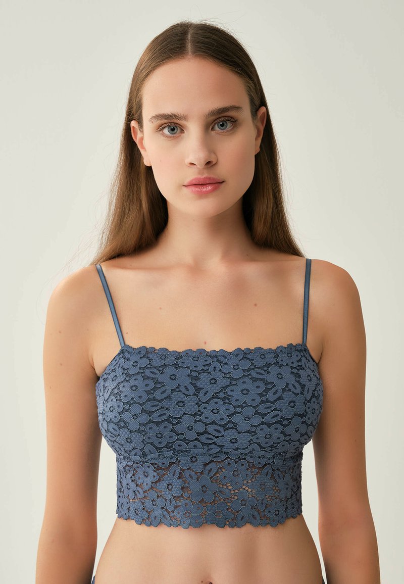  Bustier - Petrol Green