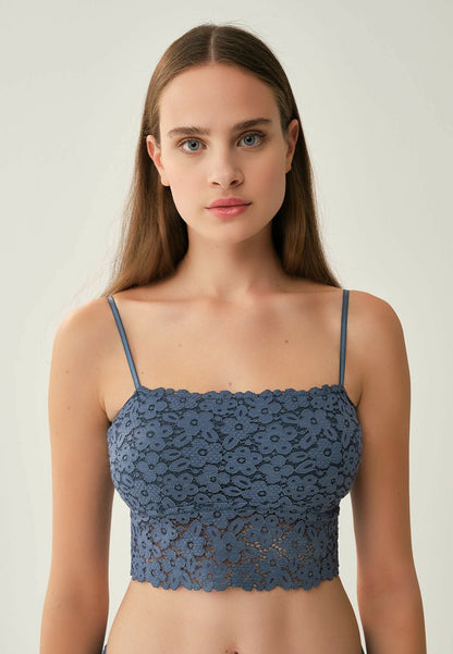  Bustier - Petrol Green