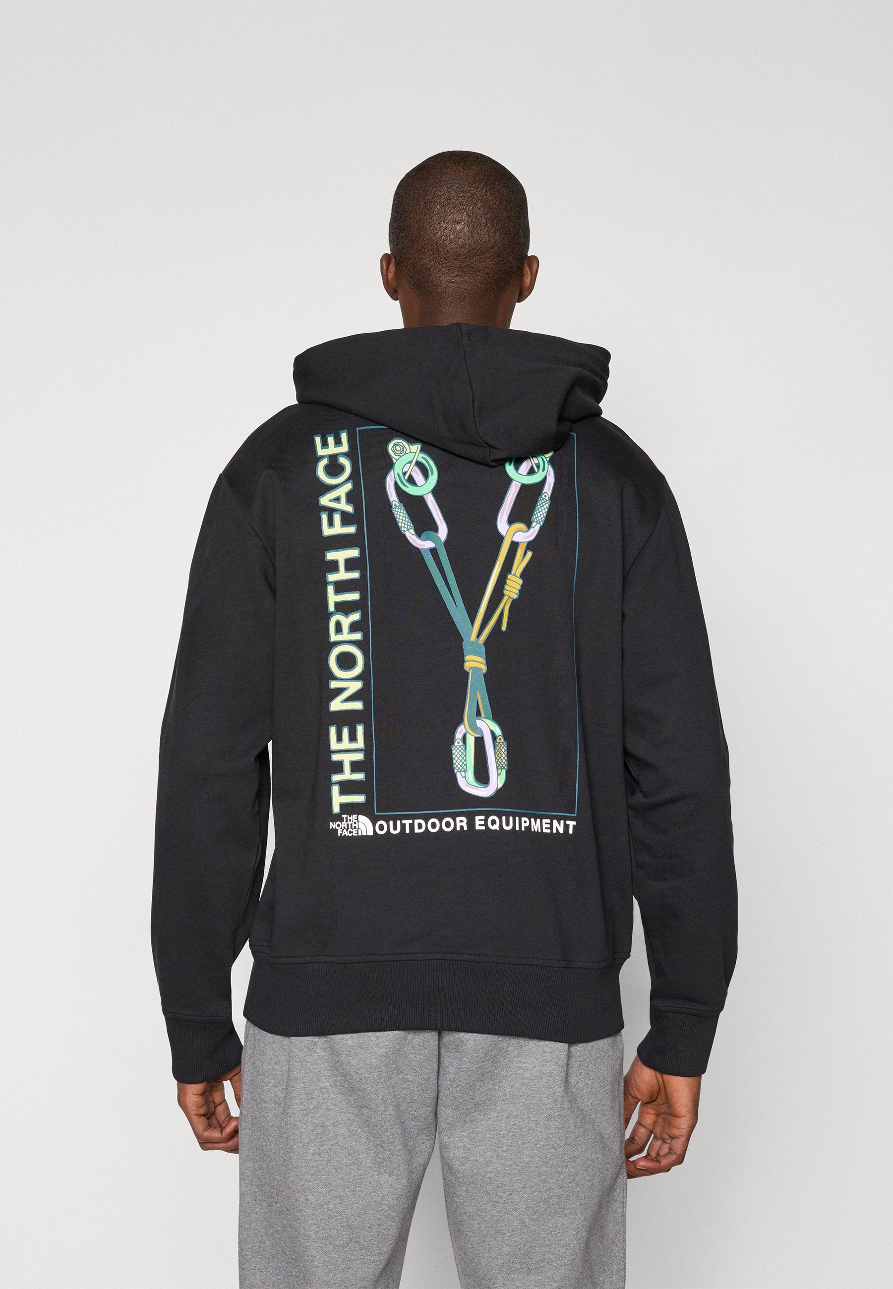 The North Face EXPLORE GEAR RELAXED HOODIE UNISEX - Hoodie - Black