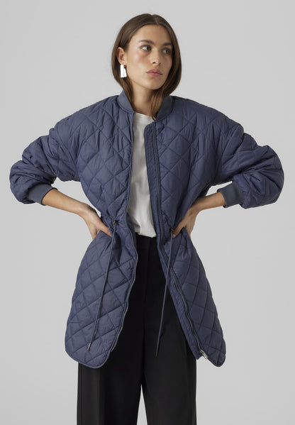 Vero Moda MANTEL - Kurzmantel - Ombre Blue
