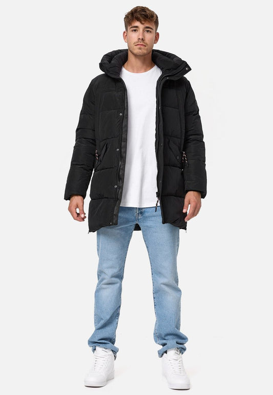 Indicode Jeans KASPER - Wintermantel - Black
