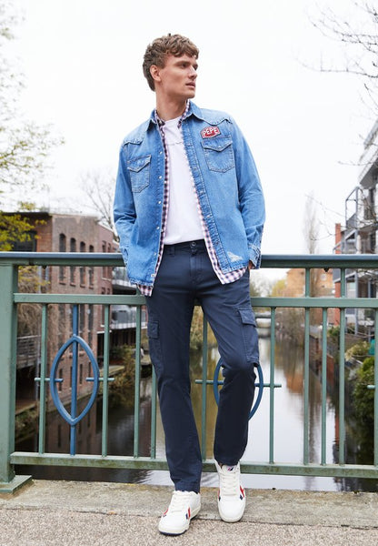 Pepe Jeans NOAH RETRO - Hemd - Denim