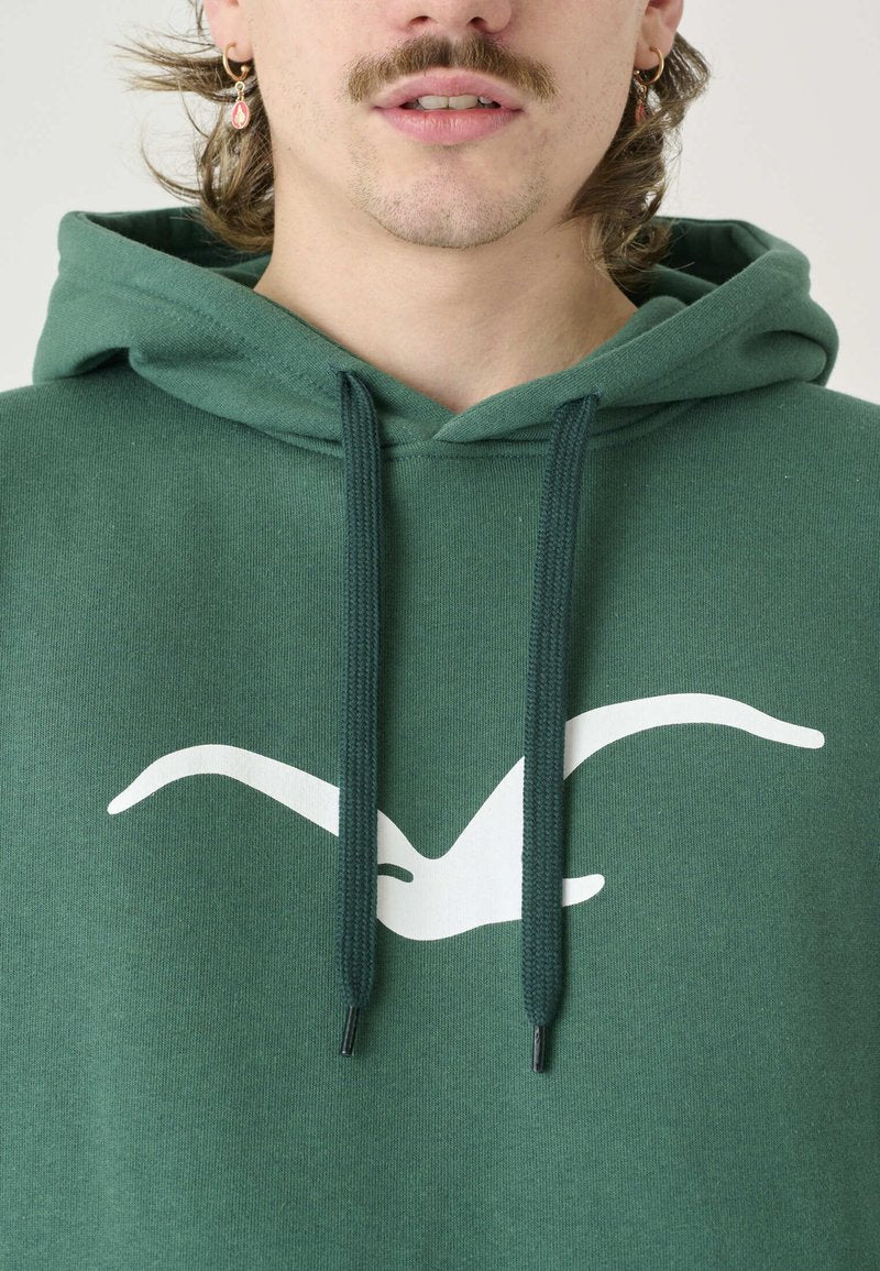 Cleptomanicx MÖWE - Kapuzenpullover - Evergreen