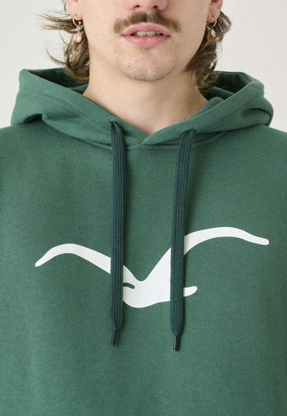 Cleptomanicx MÖWE - Kapuzenpullover - Evergreen